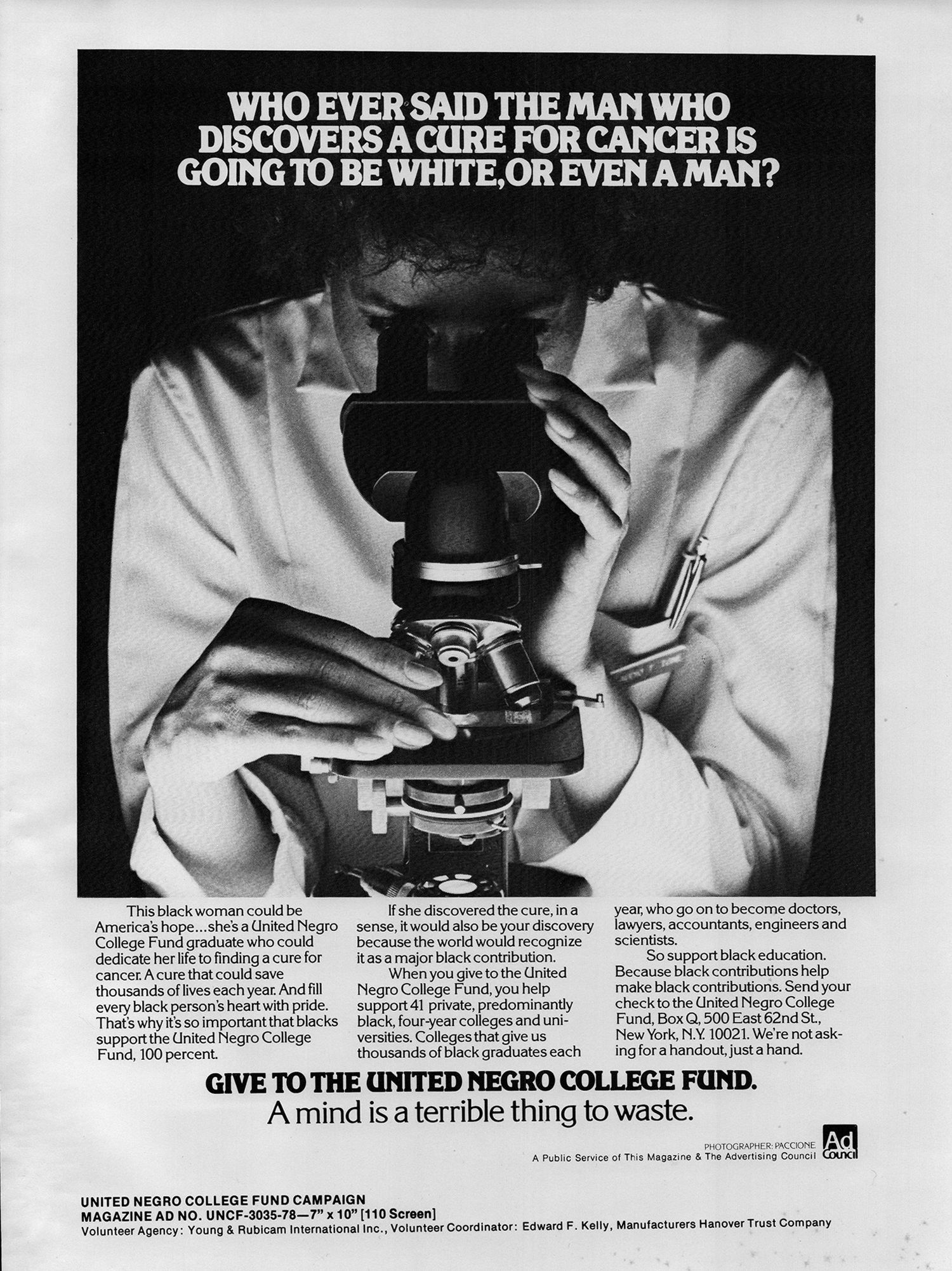 UNCF Ad Campaign